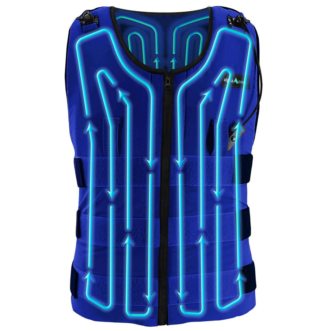 7V Circulatory Cooling Vest – Water-Cooled | AlphaCool