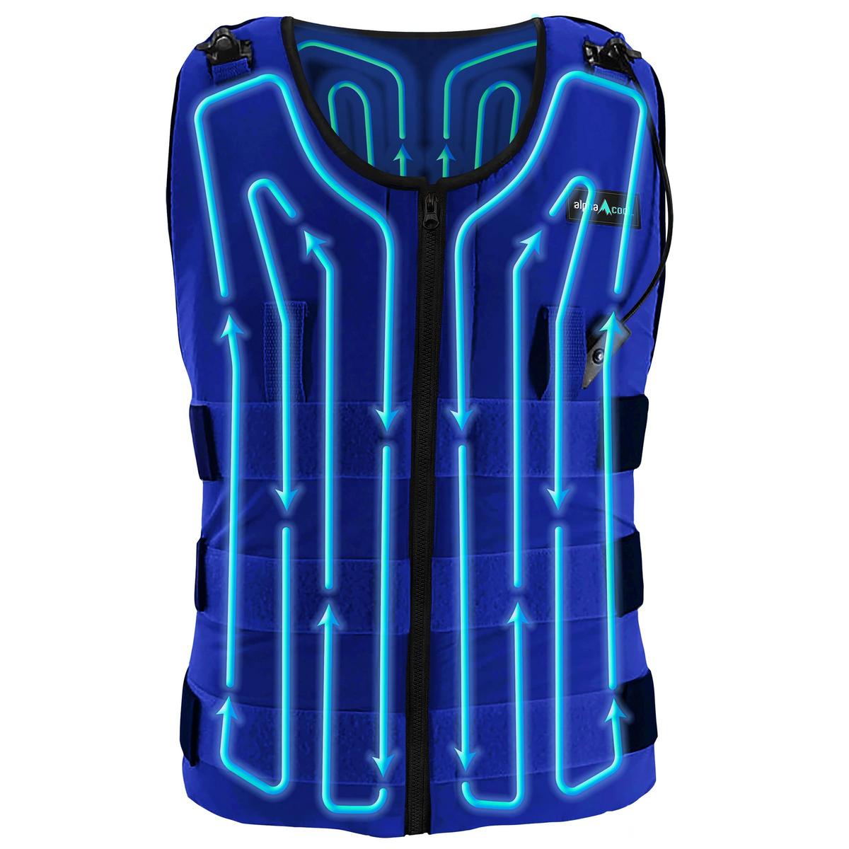 7V Circulatory Cooling Vest – Water-Cooled | AlphaCool
