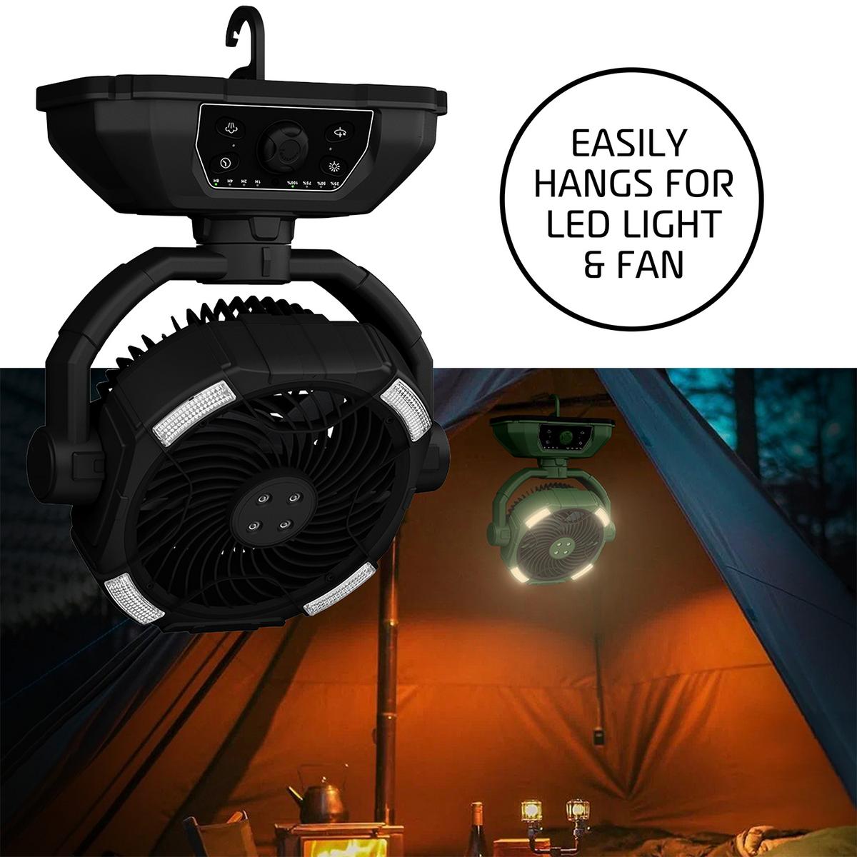 AlphaCool Portable Misting Bucket Fan