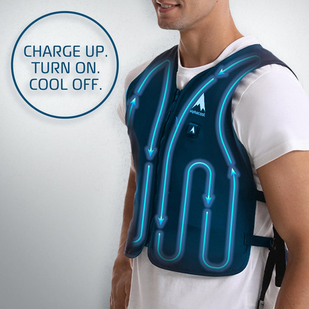 AlphaCool 5V Touch Button Circulatory Cooling Vest – AlphaCoolProducts