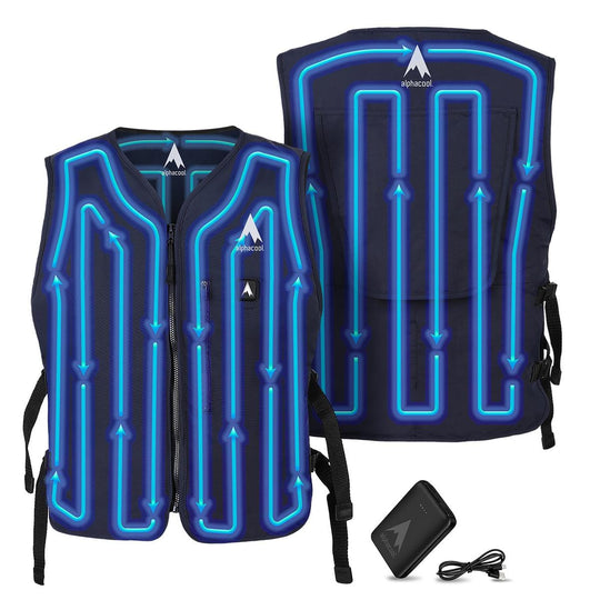 AlphaCool 5V Touch Button Circulatory Cooling Vest – AlphaCoolProducts