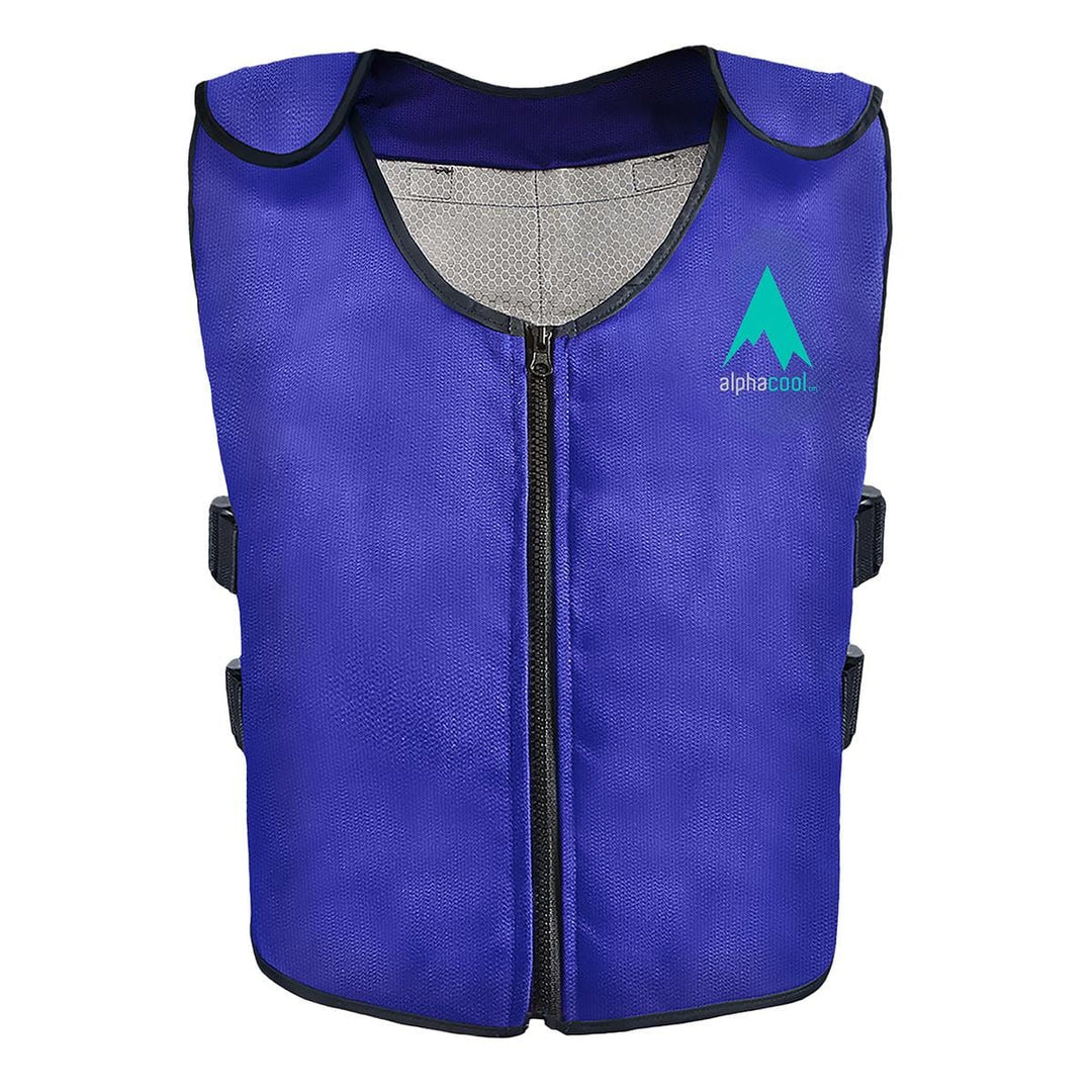 AlphaCool Arctic Cooling Ice Vest with Self-Fill Reusable Ice