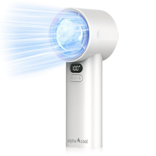 AlphaCool Handheld Fan with Cooling Plate - Cooling