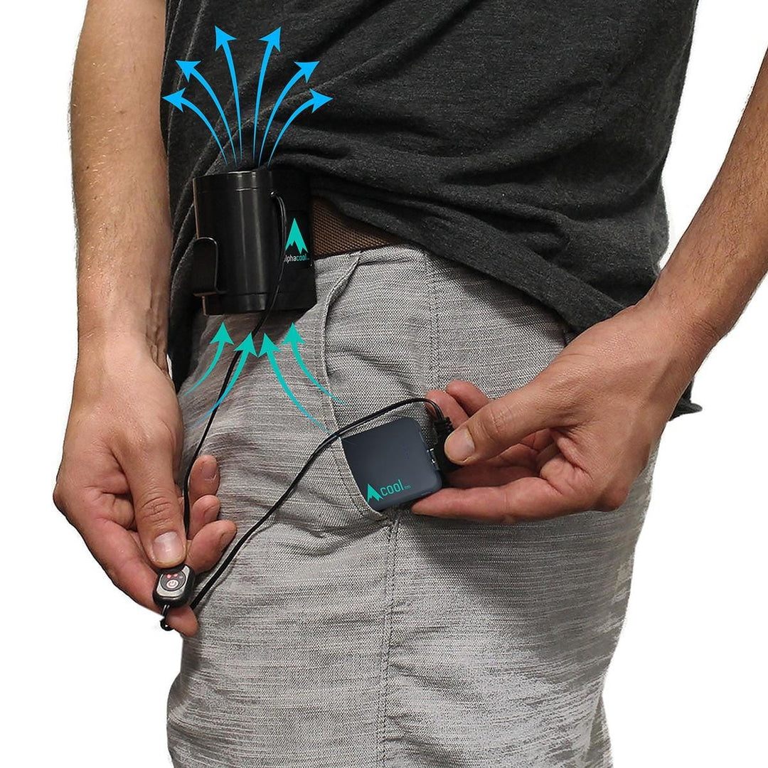 AlphaCool Portable Clip On Belt Fan