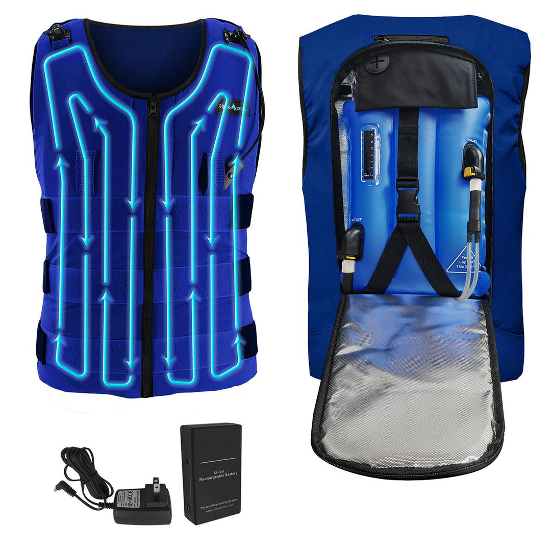 7V Circulatory Cooling Vest – Water-Cooled | AlphaCool