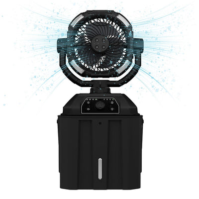 AlphaCool Portable Misting Bucket Fan - Cooling