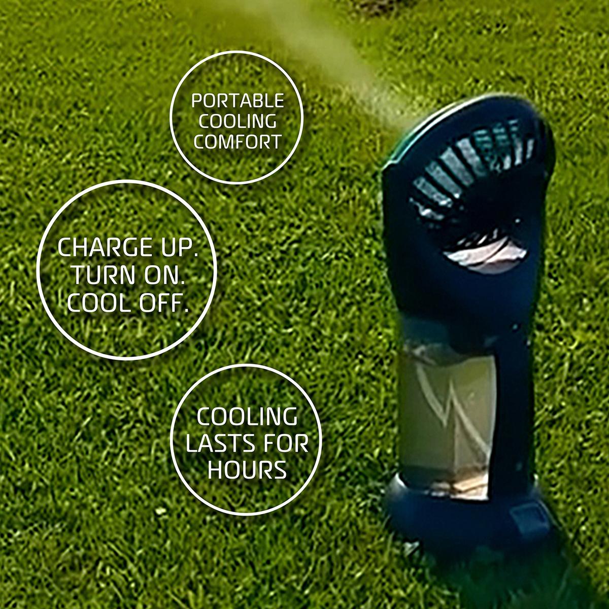 AlphaCool High-Velocity Portable Misting Fan
