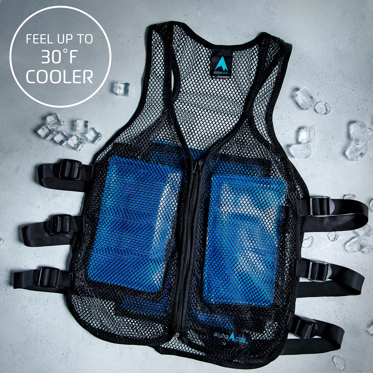 AlphaCool 12V Motorcycle Circulatory Cooling Vest System - The Warming Store