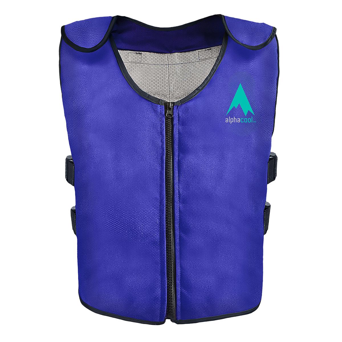 AlphaCool Arctic Cooling Ice Vest with Self-Fill Reusable Ice Packs