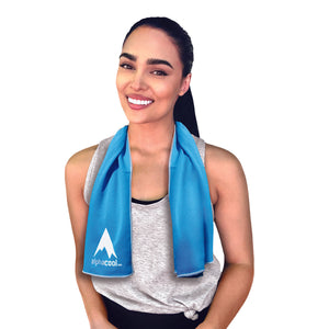 AlphaCool Mesh Instant Cooling Towel - Cooling
