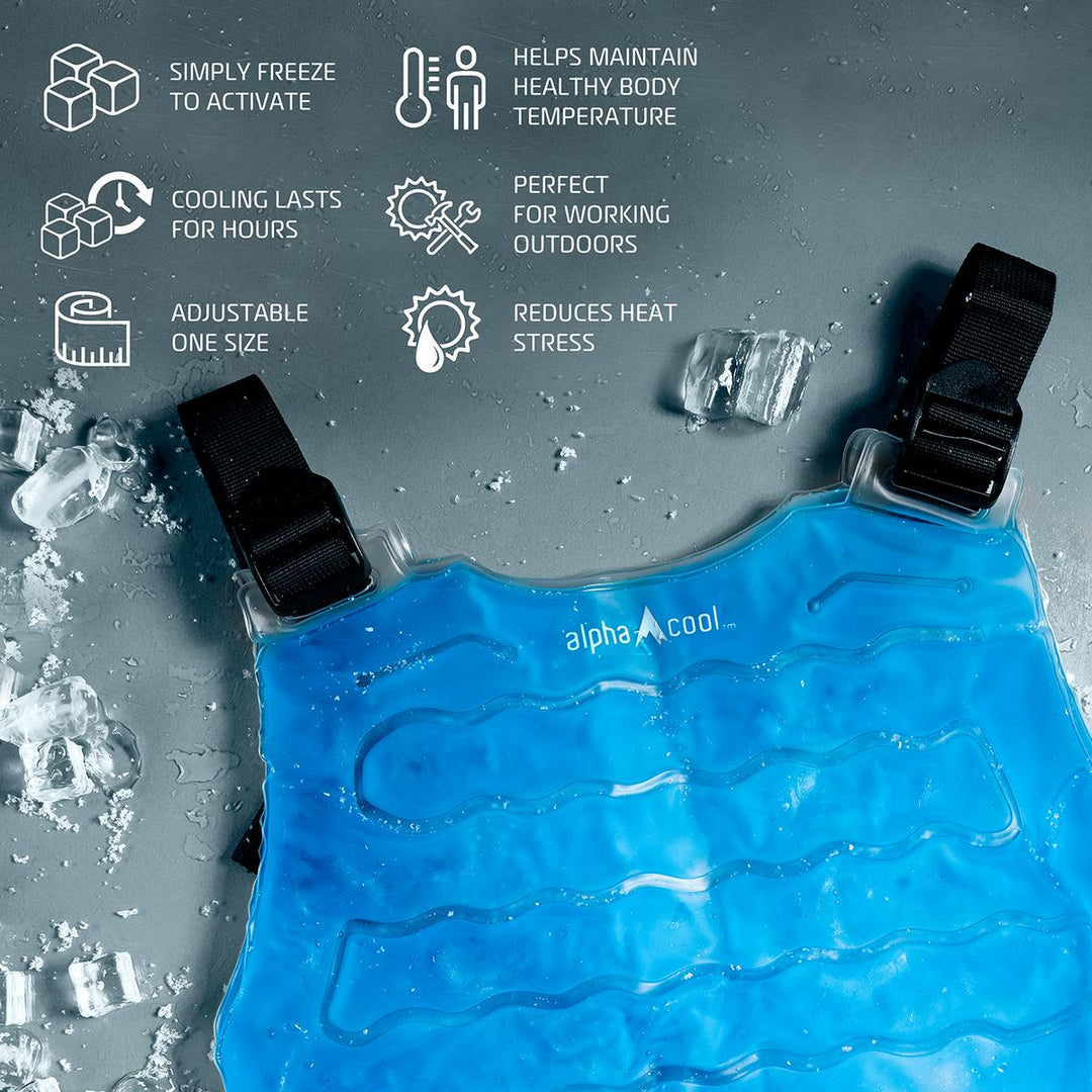 AlphaCool Original Cooling Ice Vest – AlphaCoolProducts